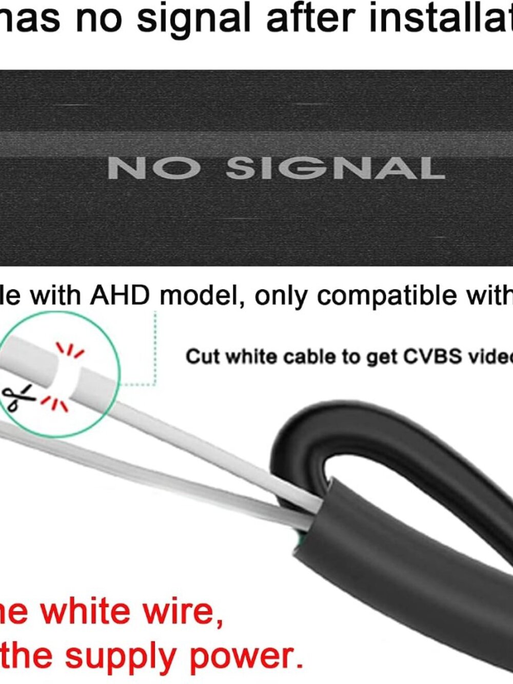 License Plate Frame Backup Camera Night Vision Car Rear View Camera - Picture 6 of 7
